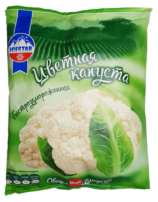 

Капуста цветная Ice Star замороженная, 400 г