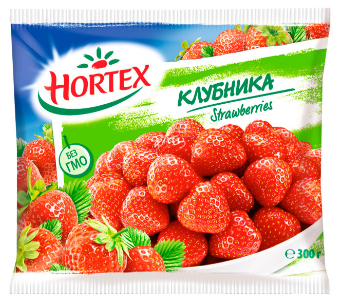

Клубника Hortex замороженная, 300 г