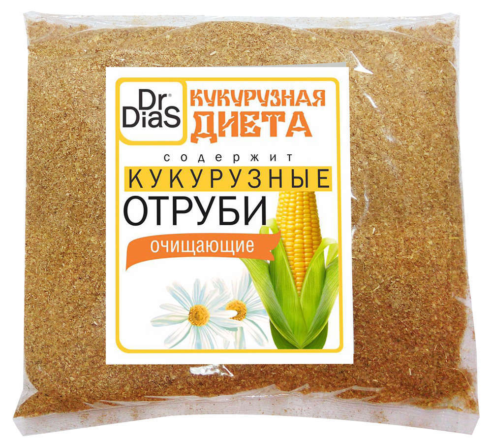 

Отруби кукурузные DR.DIAS очищающие, 180 г