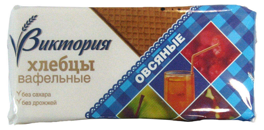 

Хлебцы вафельные Виктория овсяные, 60 г