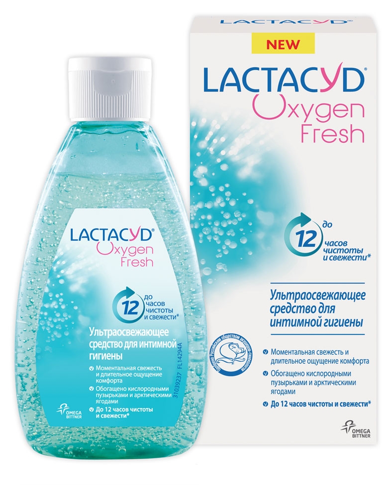 

Средство для интимной гигиены Lactacyd Oxygen Fresh, 200 мл