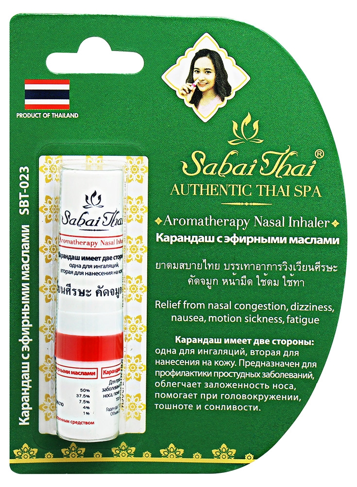 

Карандаш для ингаляции Sabai Thai