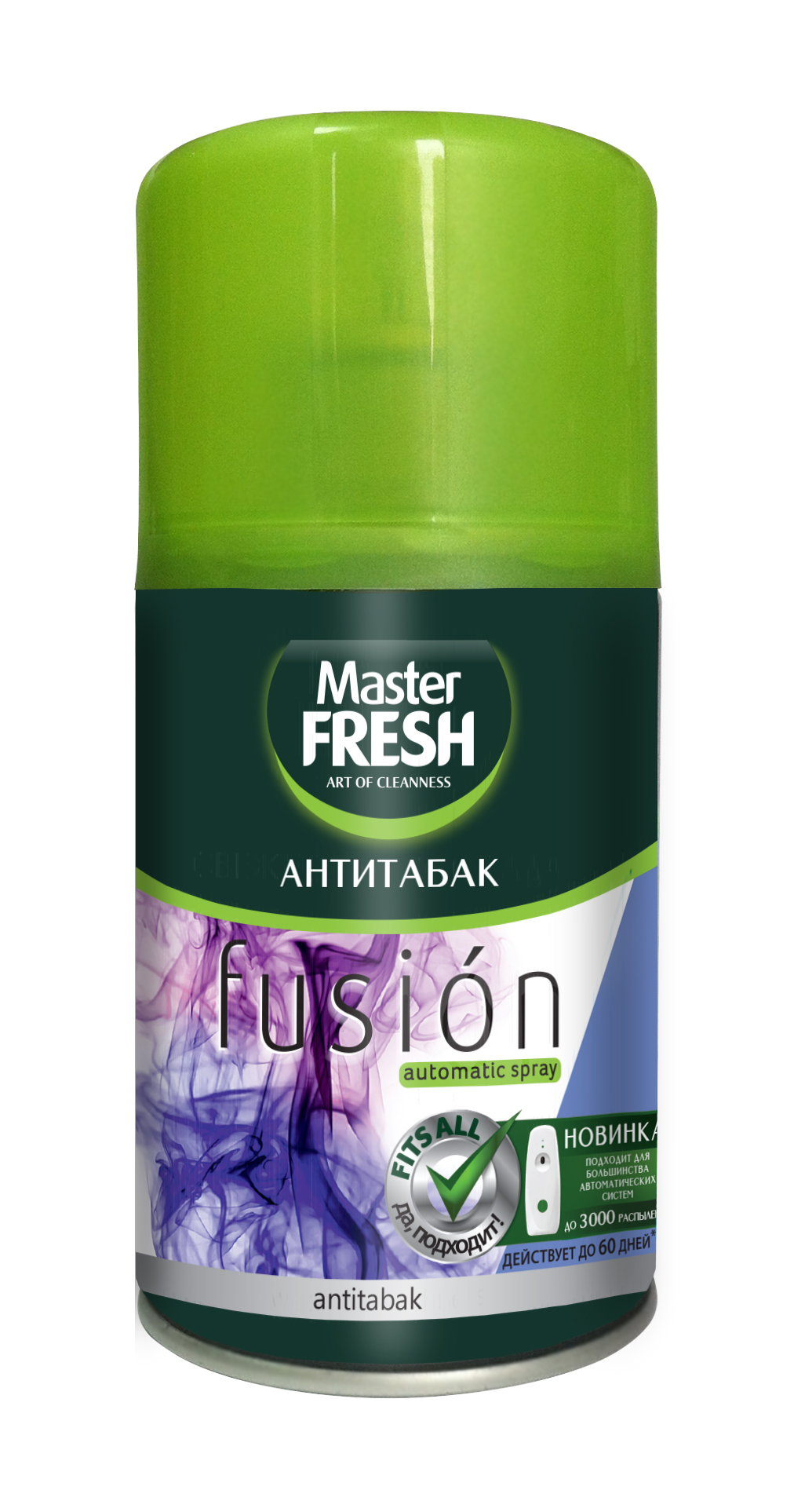 

Освежитель воздуха Master Fresh Антитабак сменный баллон, 250 мл