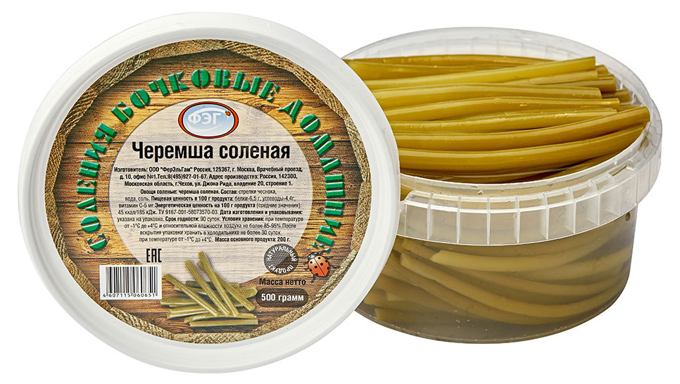 

Черемша соленая ФЭГ, 500 г