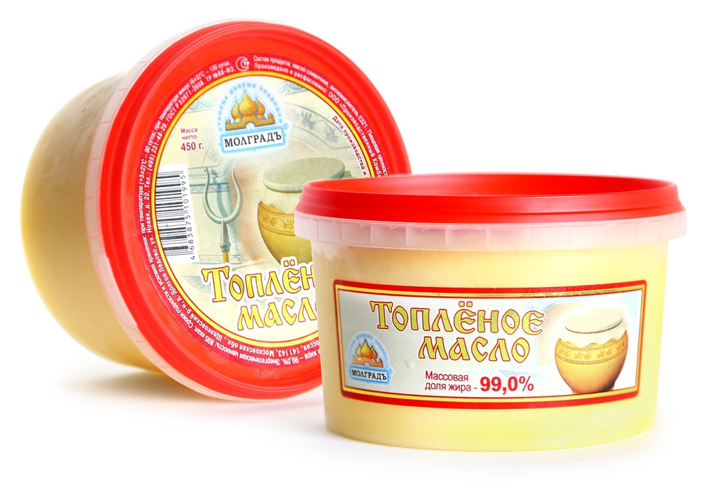 

Масло топленое Молградъ 99%, 450 г