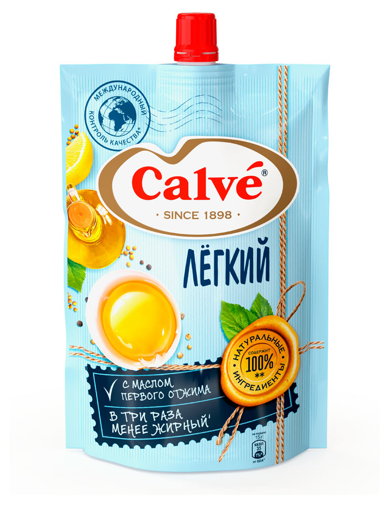 

Соус майонезный Calve легкий, 400 г