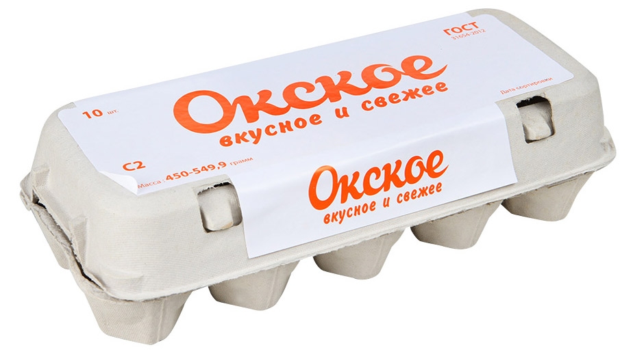 

Яйца куриные Окское С2, 10 шт