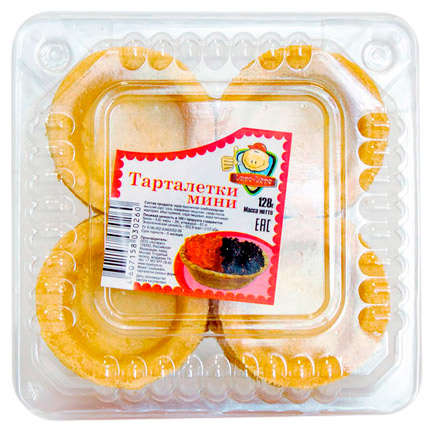 

Тарталетки мини Lope-Lope, 128 г