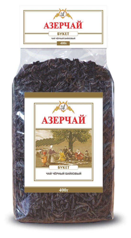 

Чай черный Азерчай Азербайджанский букет крупнолистовой, 400 г