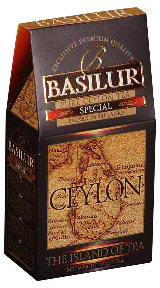

Чай черный Basilur Special FBOP Остров листовой, 100 г
