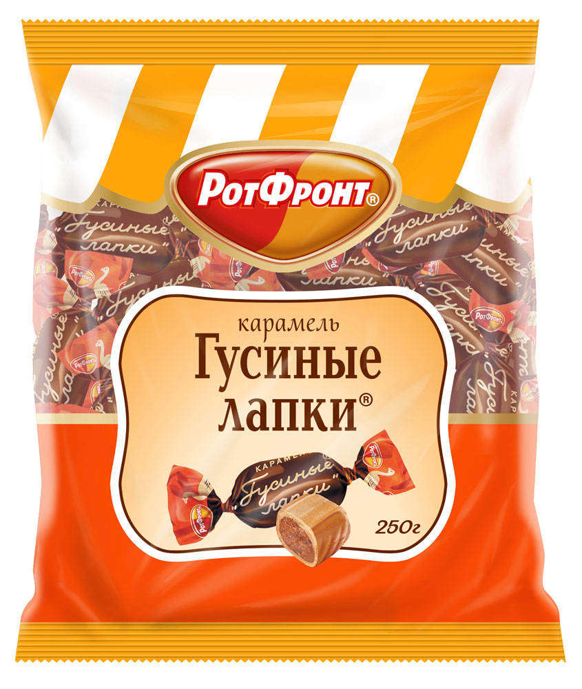 

Карамель Рот Фронт Гусиные лапки, 250 г