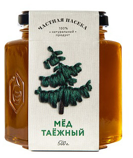 

Мед Частная пасека таежный, 500 г