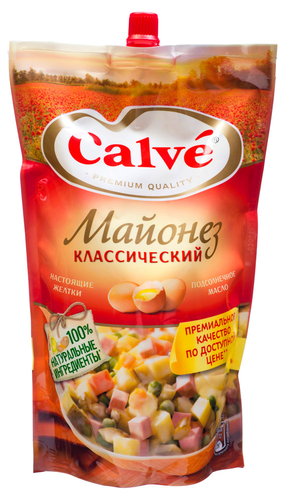 

Майонез Calve классический 50%, 700 г