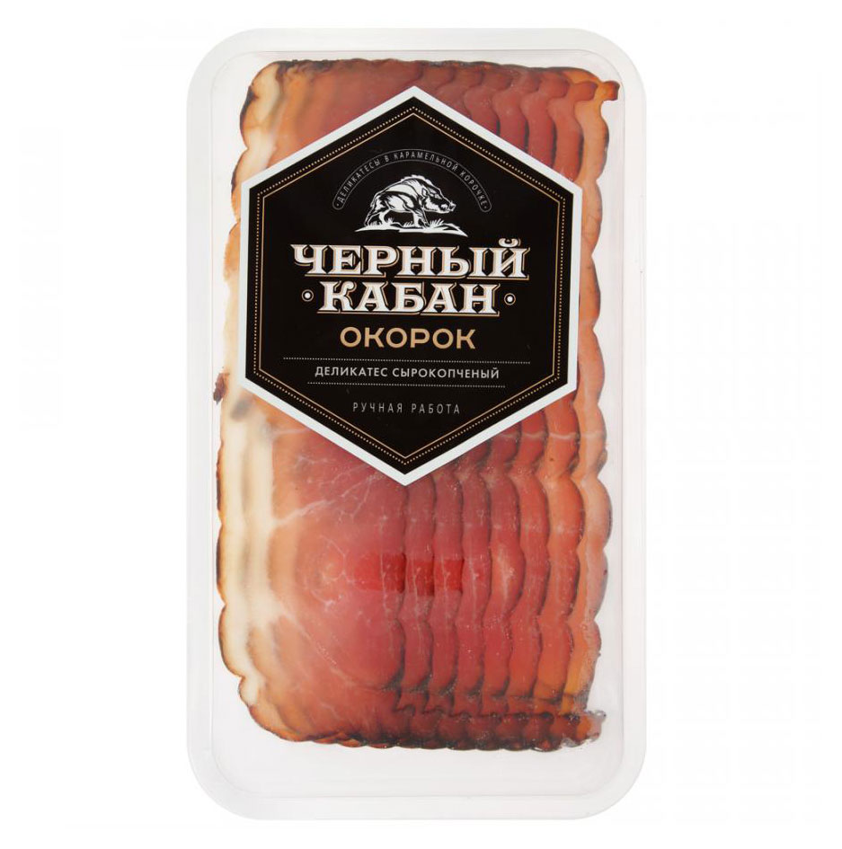 

Окорок свиной Клинский МК Черный Кабан нарезка, 95 г