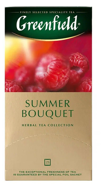 

Напиток чайный Greenfield Summer Bouquet, 25x2 г