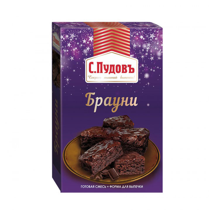

Смесь для выпечки С.Пудовъ Брауни, 350 г