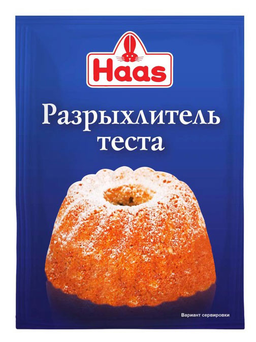 

Разрыхлитель Haas для теста, 12 г
