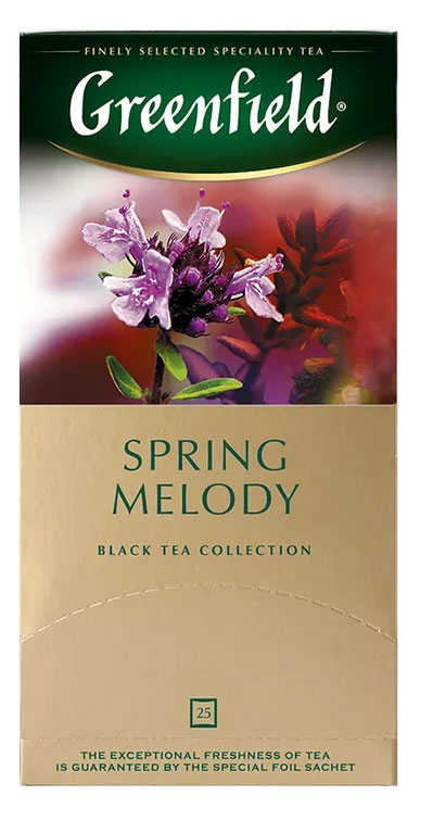 

Чай черный Greenfield Spring Melody в пакетиках, 25 шт