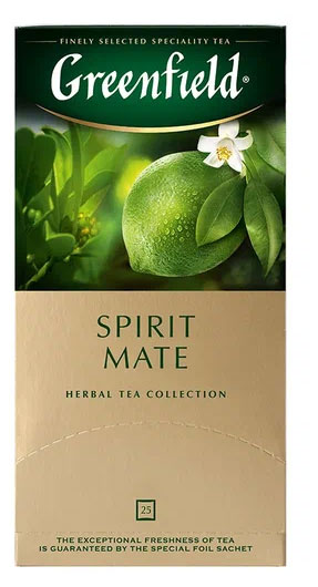 

Чай травяной Greenfield Spirit Mate цитрусовый микс в палкетиках, 25х1.7 г