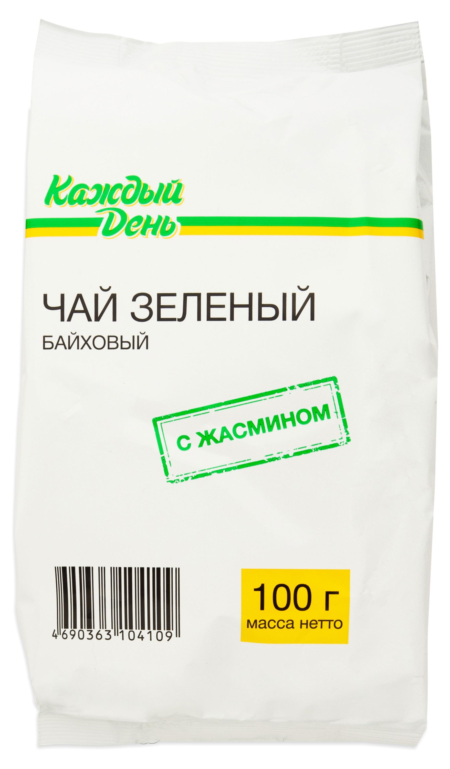 

Чай зеленый Каждый День с жасмином, 100 г