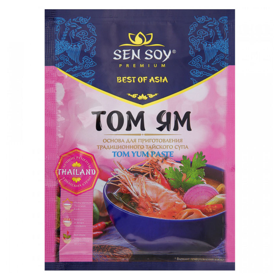 

Основа для супа Sen Soy Том ям, 80 г