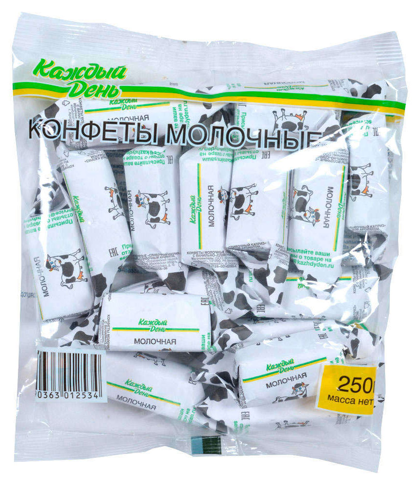 

Конфеты Каждый день Молочные, 250 г
