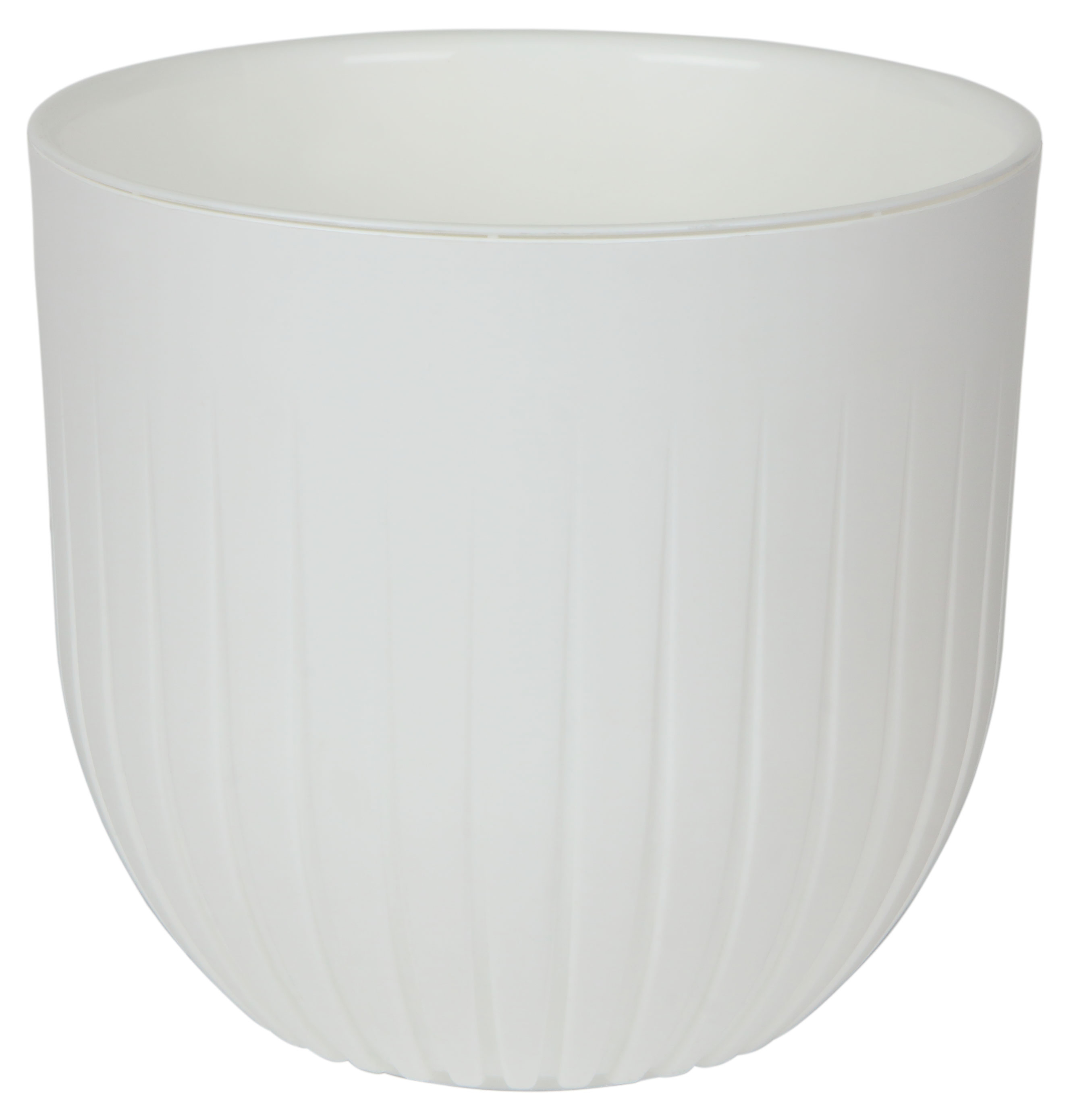 

Горшок Альфа белый 23,5х22 см, 6 л