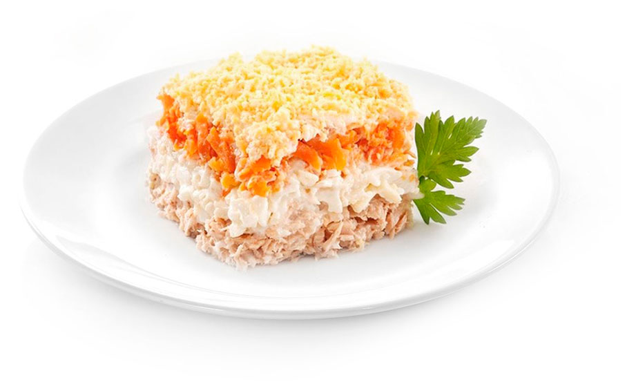 

Салат АШАН Мимоза, вес