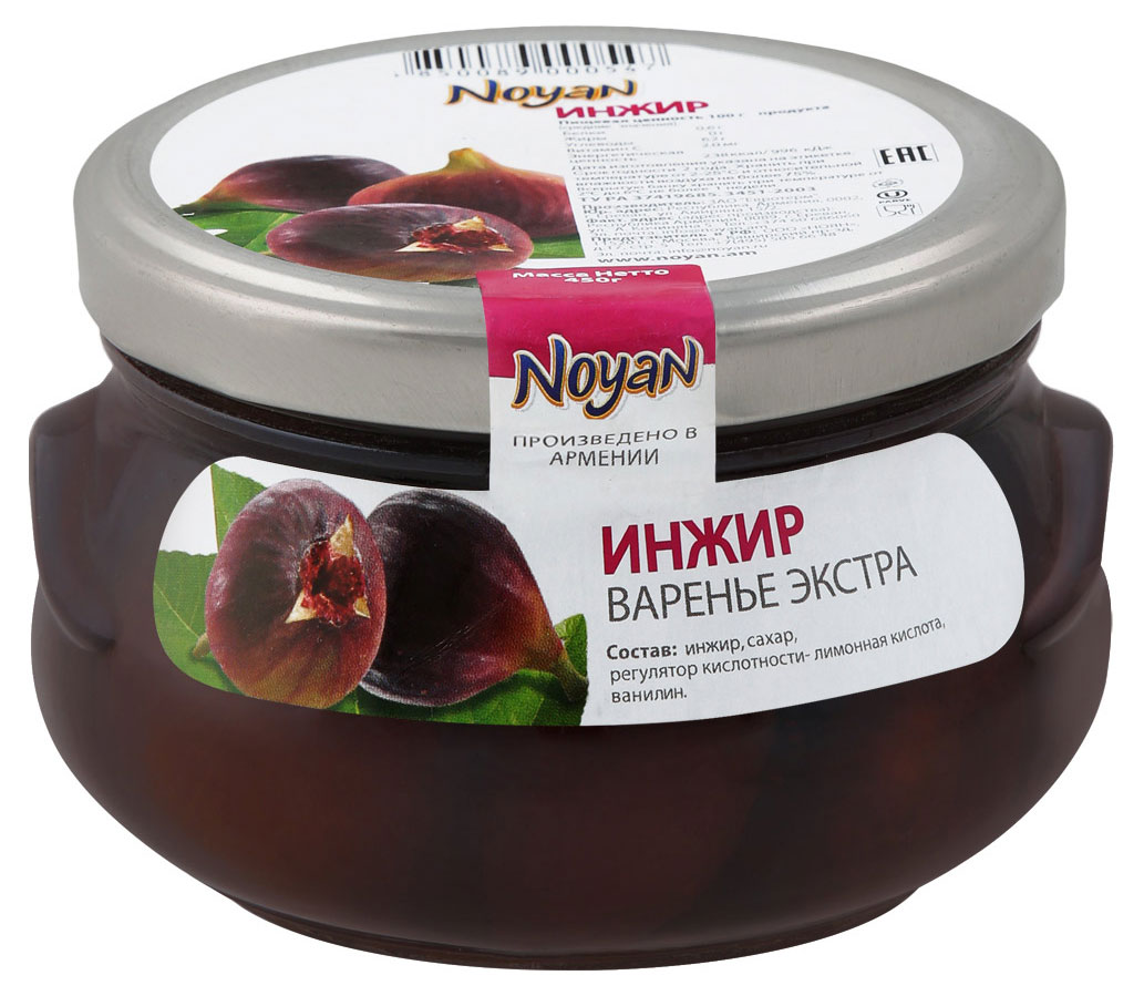 

Варенье Noyan Инжир экстра, 450 г
