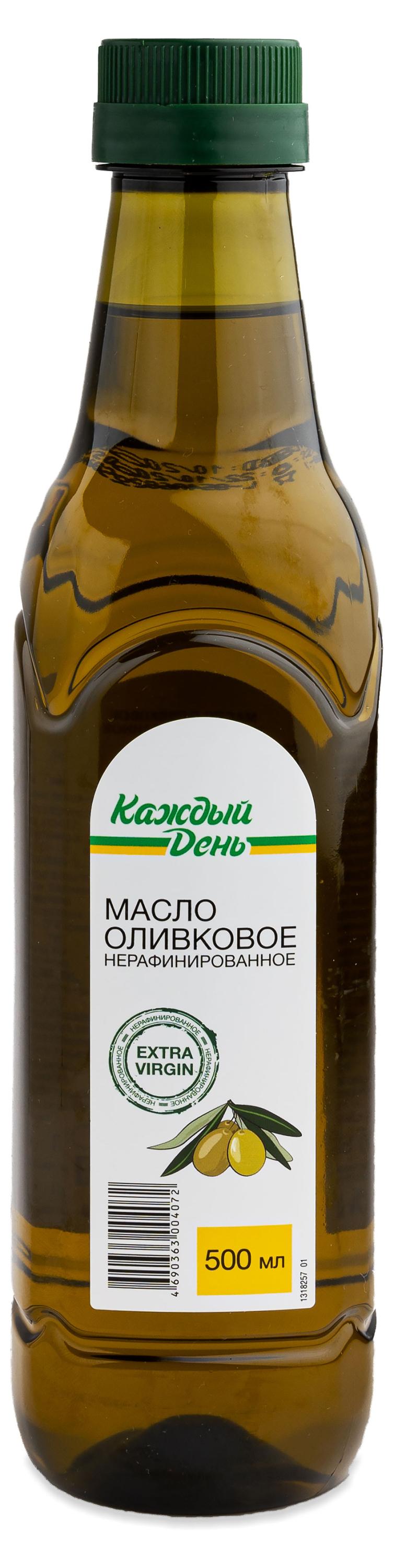 

Масло оливковое Каждый день нерафинированное Extra Virgin, 500 мл