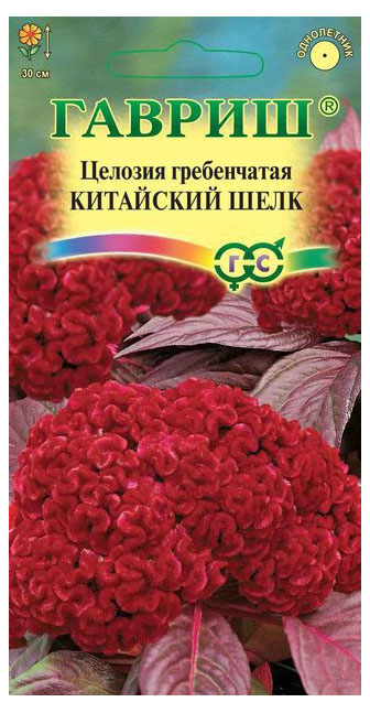 

Семена Целозия Гавриш Китайский шелк гребенчатая, 0,1 г