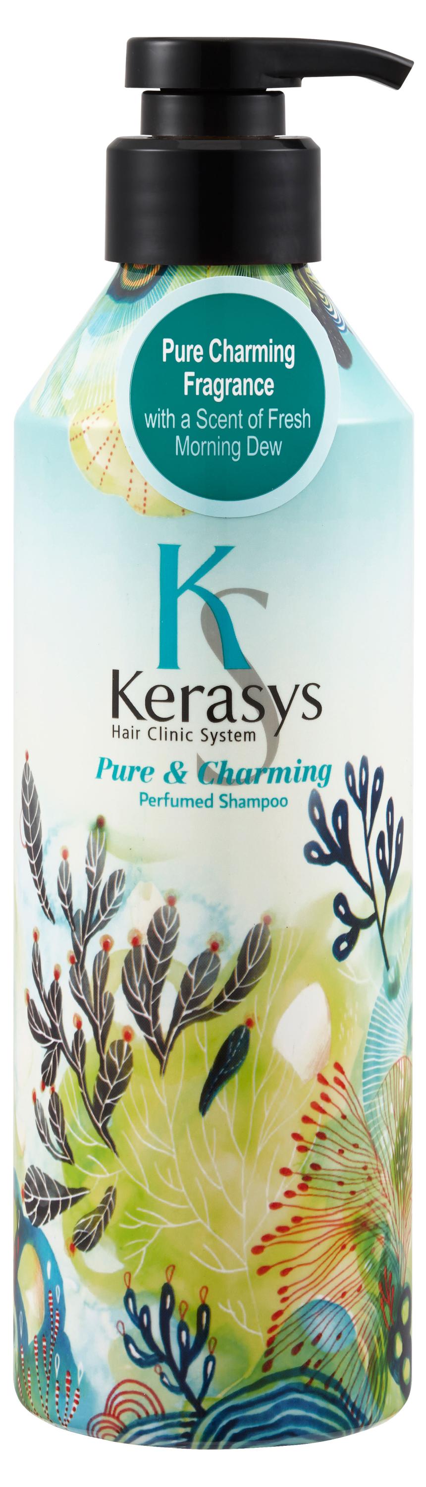 

Шампунь для волос Kerasys Pure&Charming для сухих и ломких волос, 400 мл