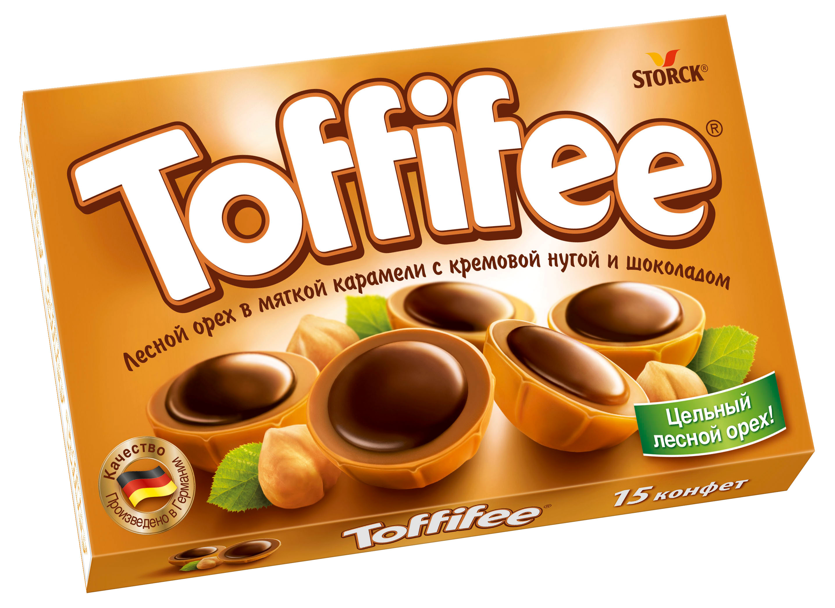 

Конфеты Toffifee с нугой, 125 г