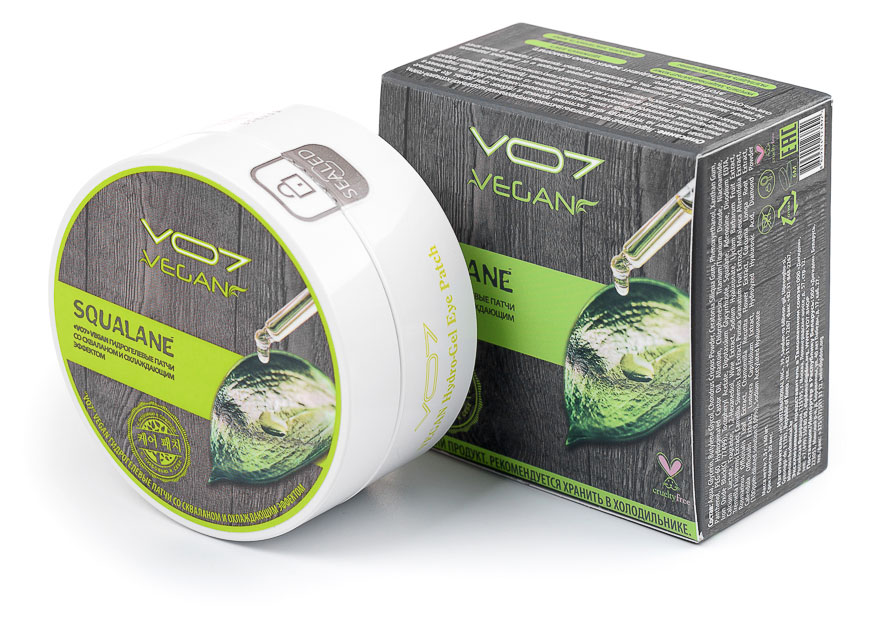 

Гидрогелевые патчи со скваланом и охлаждающим эффектом VO7, 228 мл