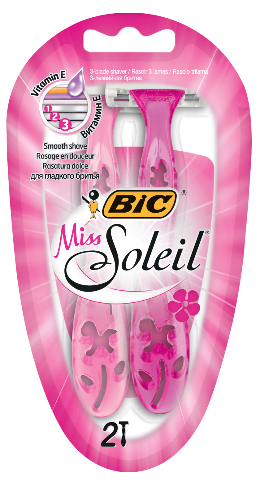 

Бритва женская BIC Miss Soleil, 2 шт