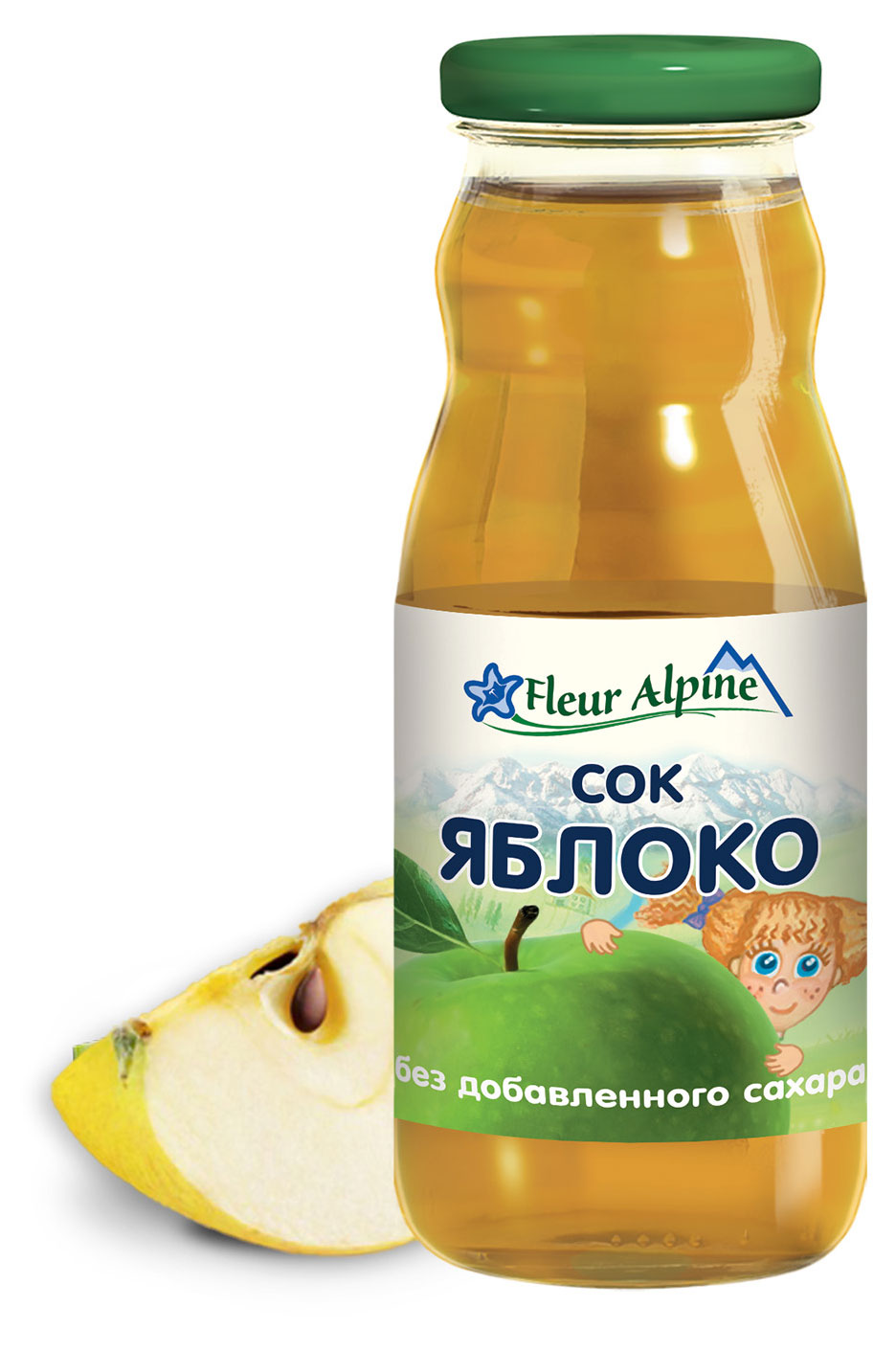 

Сок детский осветленный Fleur Alpine яблочный, с 4 месяцев, 200 мл