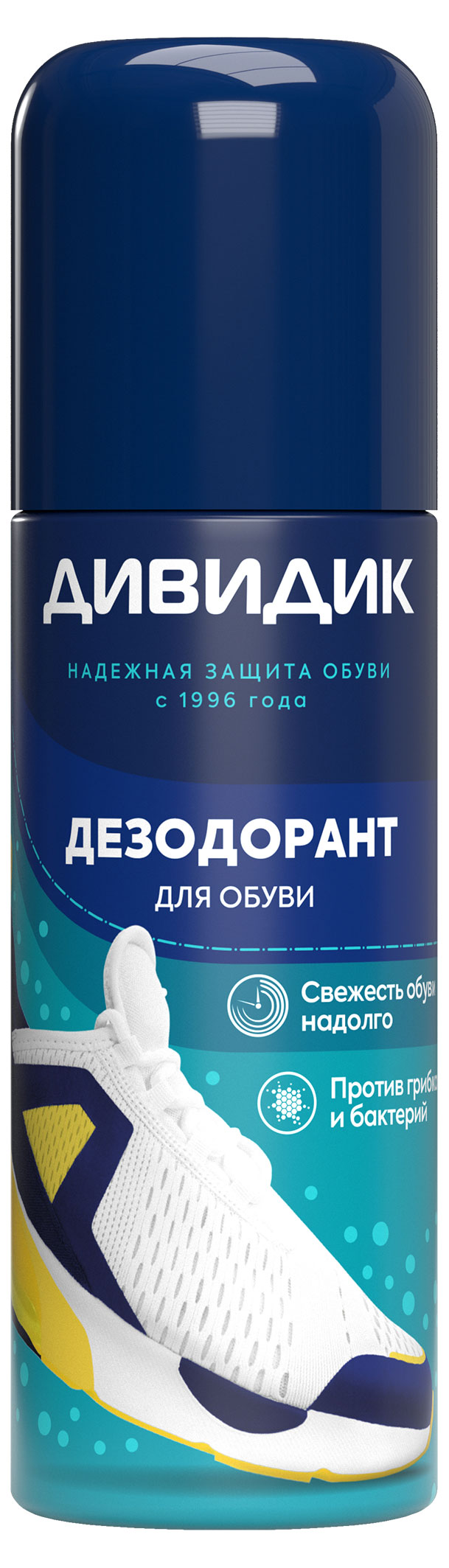 

Аэрозоль дезодорант для обуви Дивидик, 125 мл