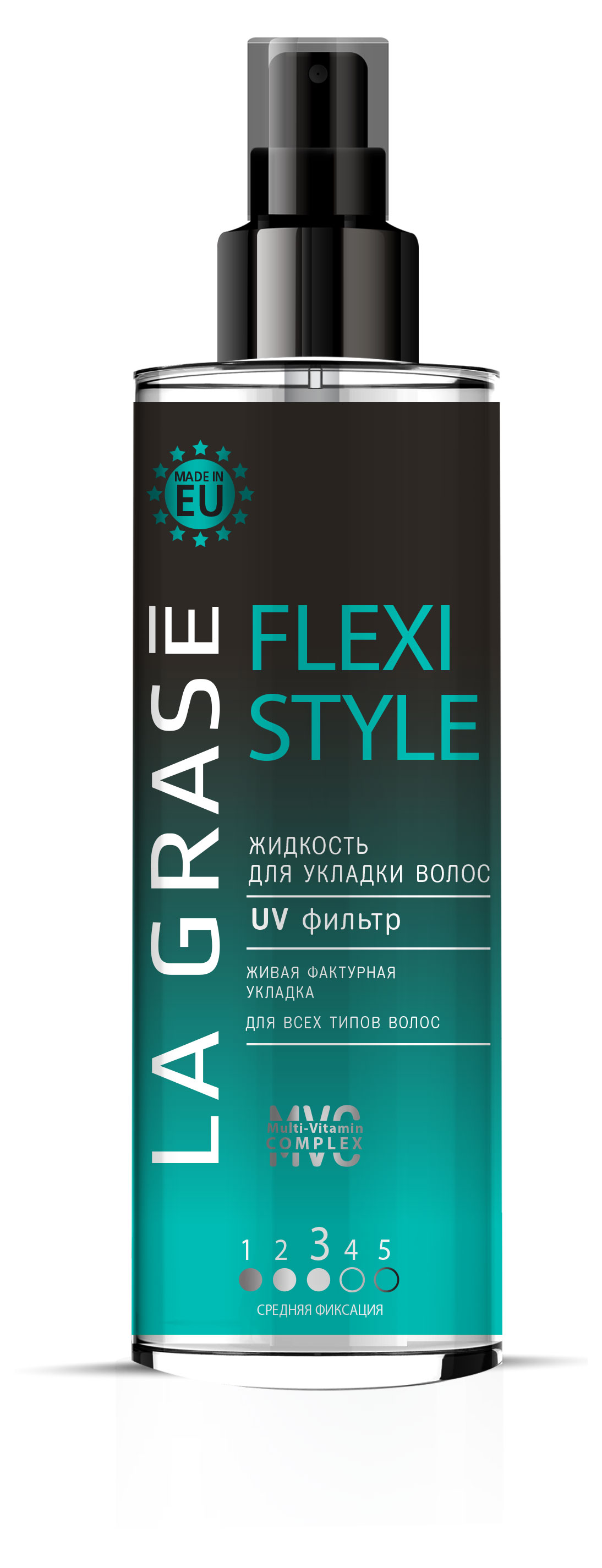 

Жидкость для укладки волос La Grase Flexi Style, 150 мл