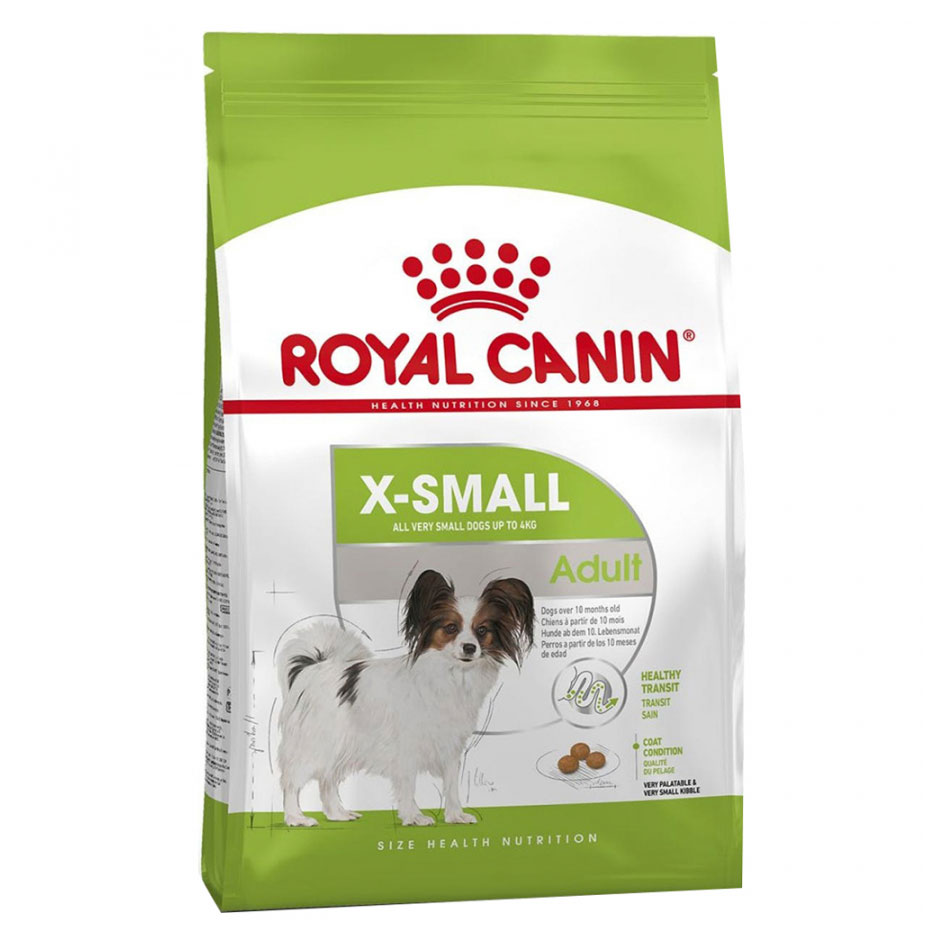 

Корм сухой для собак миниатюрных размеров Royal Canin X-Small Adult от 10 месяцев до 8 лет, 3 кг