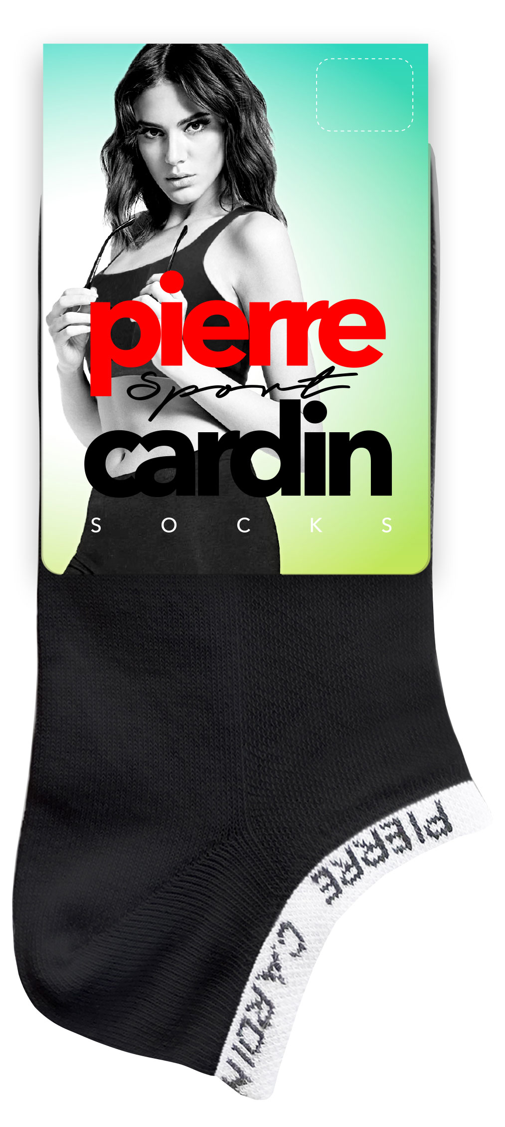

Носки женские Pierre Cardin CR 350 спортивные черные, р.35/37