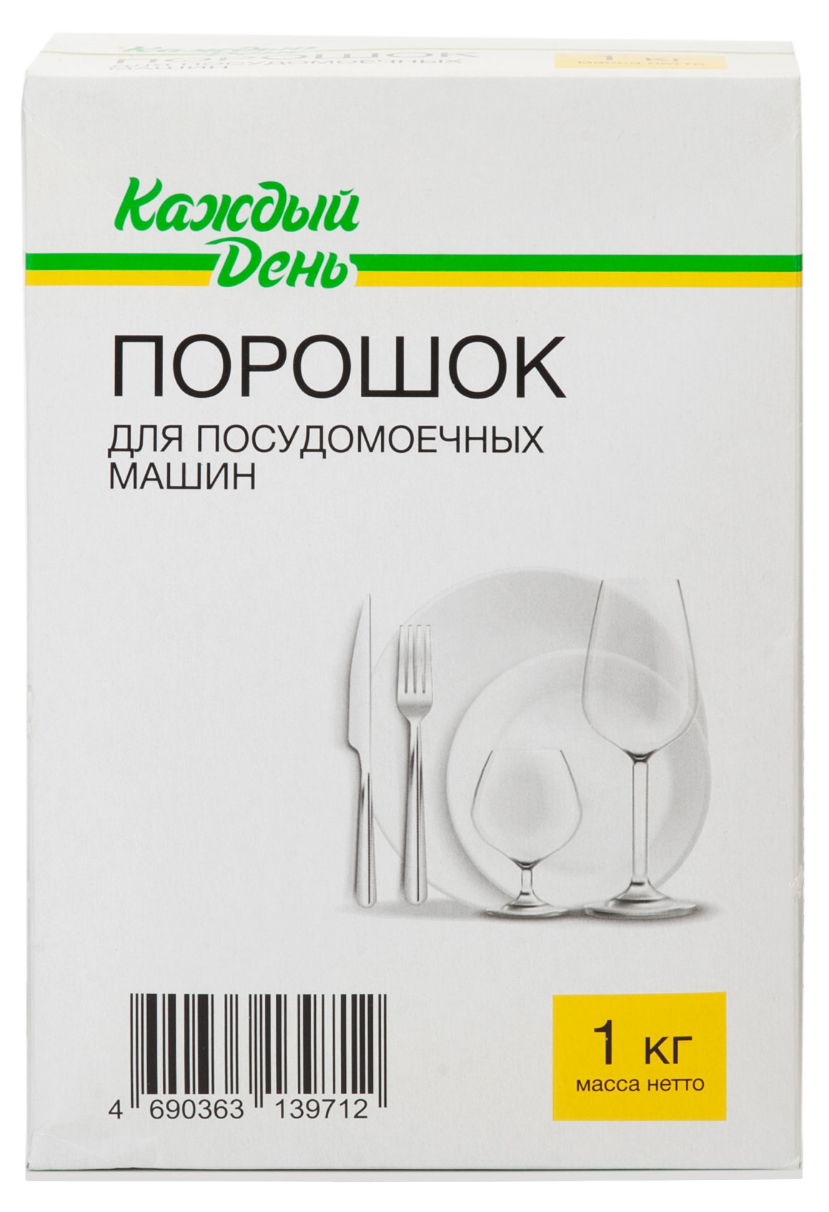 

Порошок для посудомоечных машин Каждый день, 1 кг