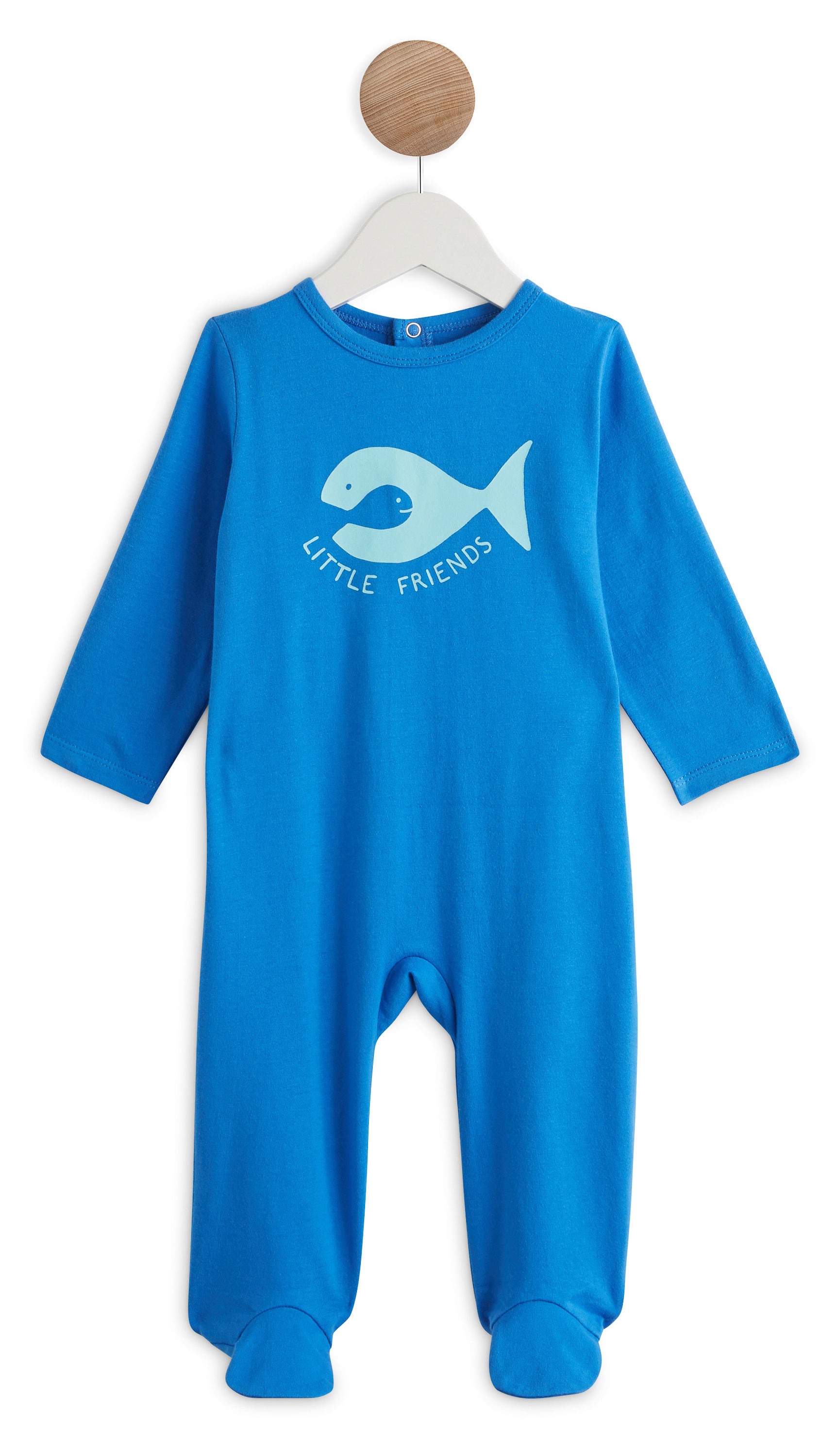 

Комбинезон для сна InExtenso с длинным рукавом синий