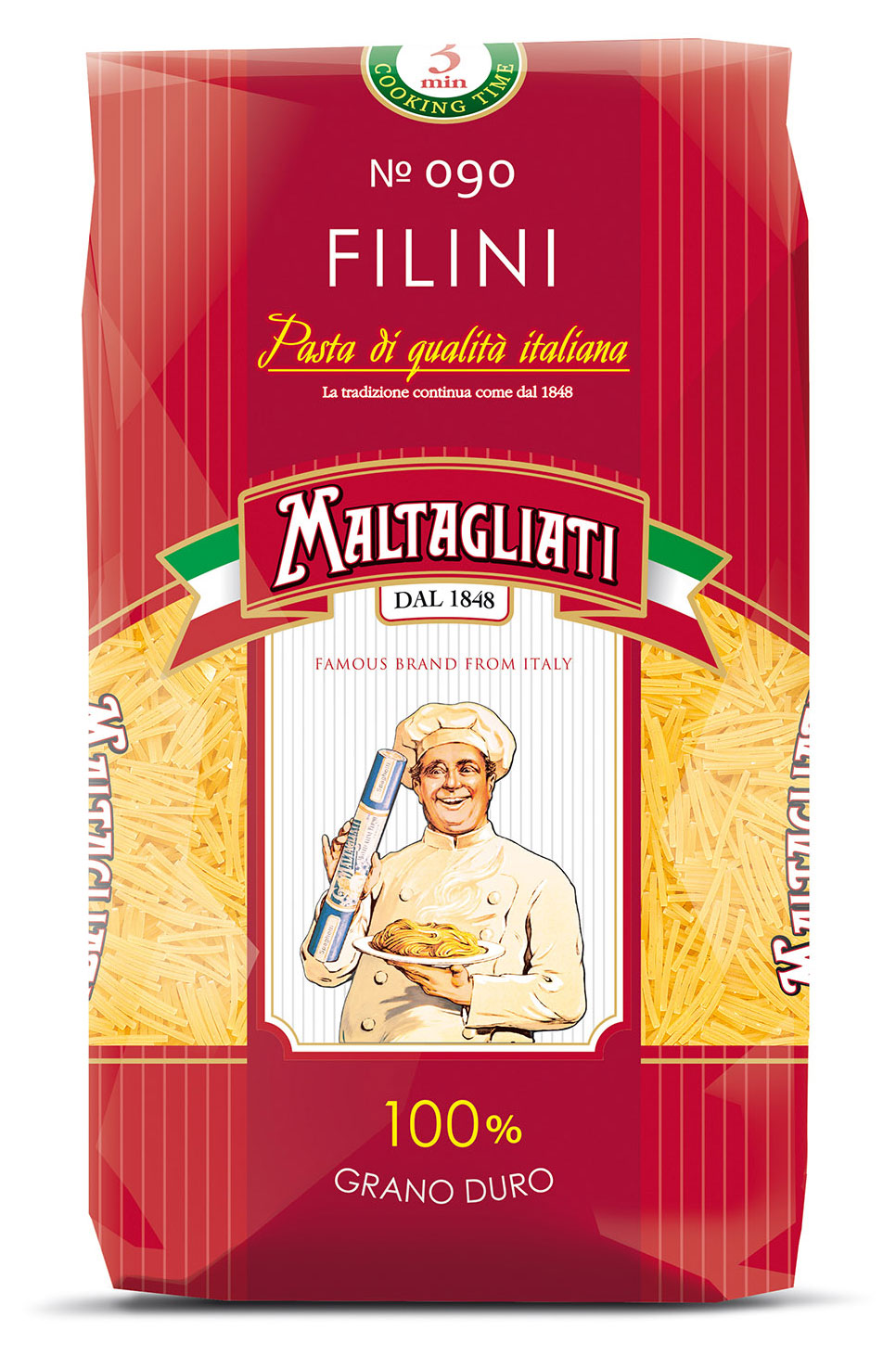 

Макаронные изделия Maltagliati Filini 090 вермишель, 450 г
