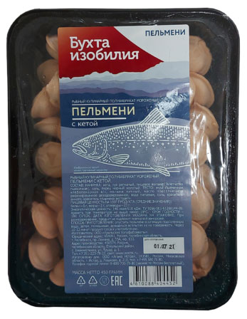 

Пельмени Бухта Изобилия с кетой, 450 г