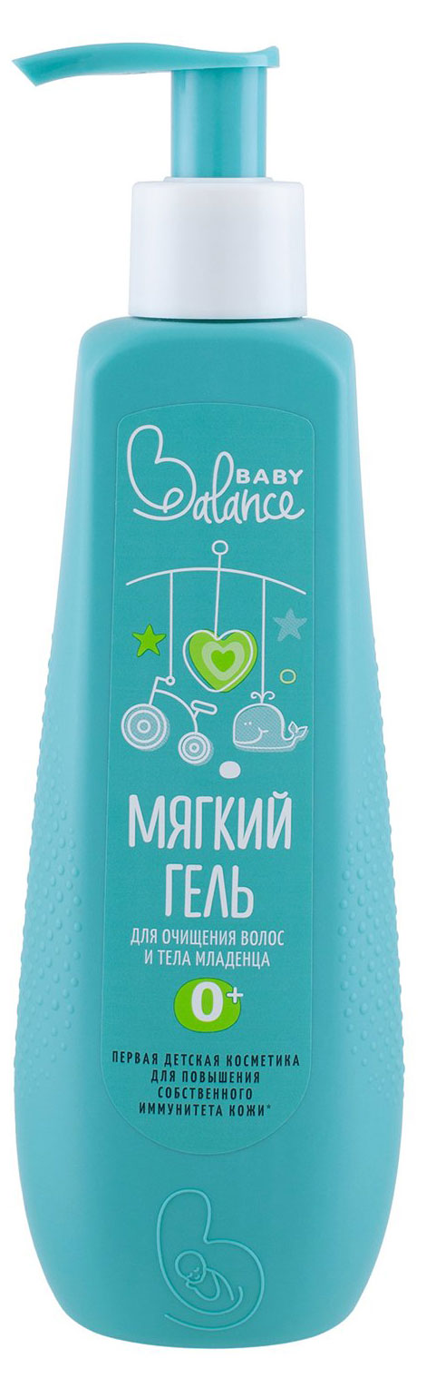 Изображение товара Гель для очищения волос и тела младенца Baby Balance, 250 мл