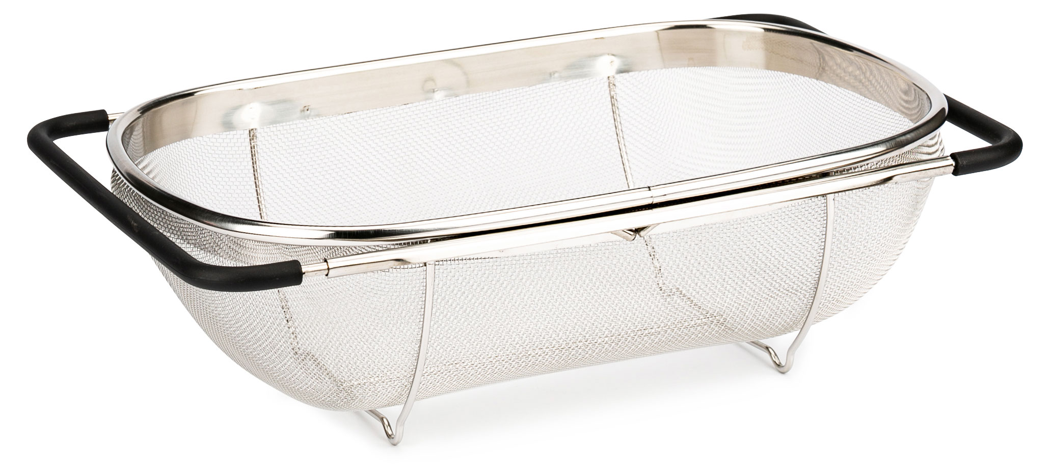 

Корзина в раковину Attribute Steel Touch, 34х24 см