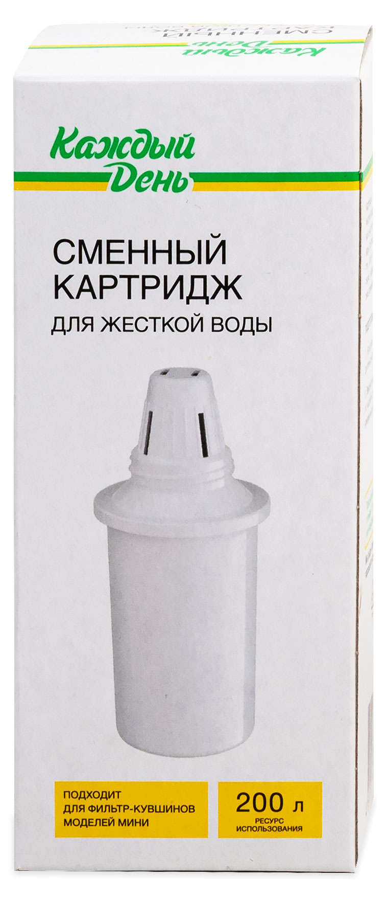

Сменный картридж для жёсткой воды Каждый день, 200 мл