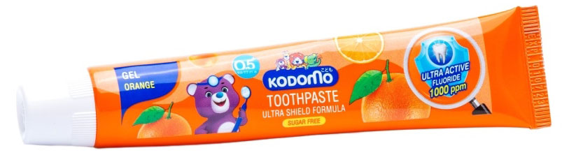 

Зубная паста детская LION Thailand Kodomo апельсин, 40 г