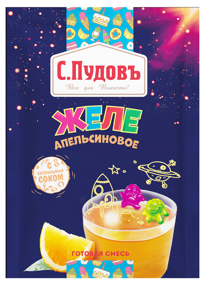 

Желе С.Пудовъ Апельсиновое, 45 г