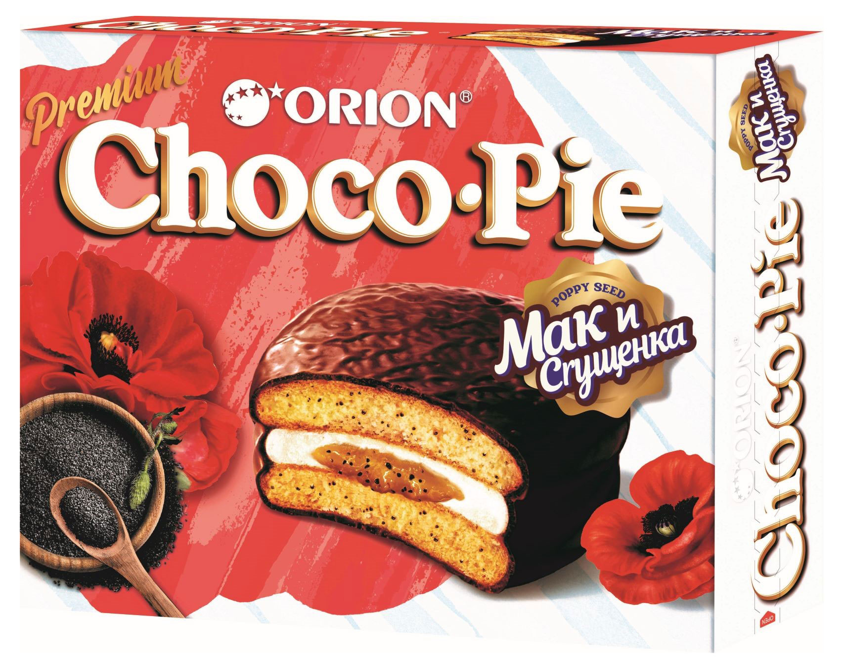 

Пирожное Orion Choco-Pie Poppy в глазури , 360 г